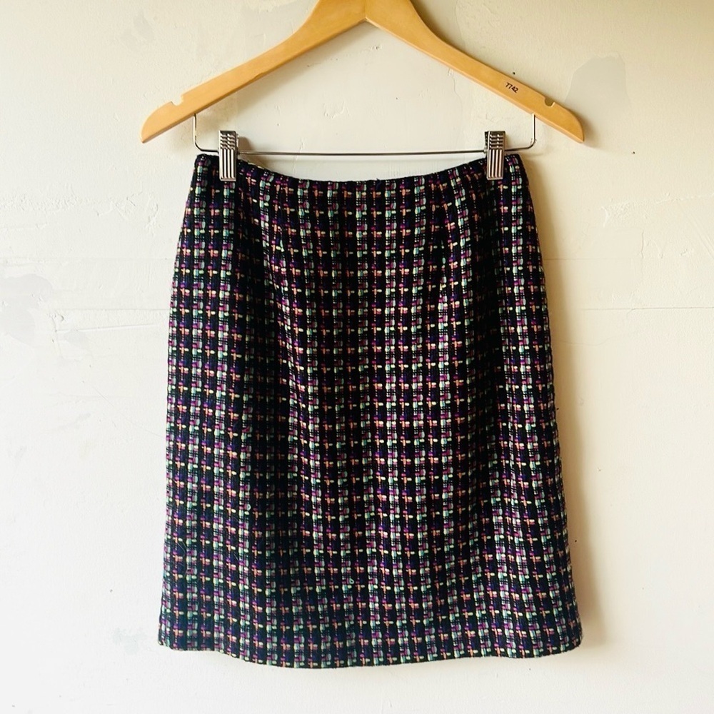 80’s Lew Magram Tweed Skirt